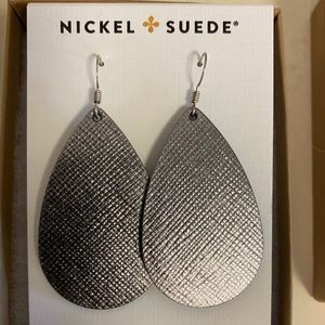 Nickel & Suede Gunmetal - small/worn once